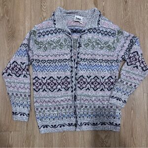Northern Reflections Multicolor Knit Cardigan